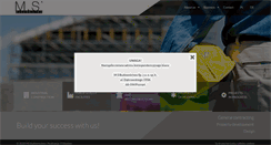 Desktop Screenshot of msbudownictwo.pl