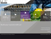 Tablet Screenshot of msbudownictwo.pl